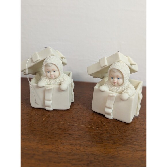Lot Of 9 Department 56 Snowbabies Ornaments - Picture 2 of 8